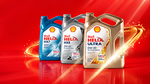 Масла для двигателей легковых автомобилей Shell Helix